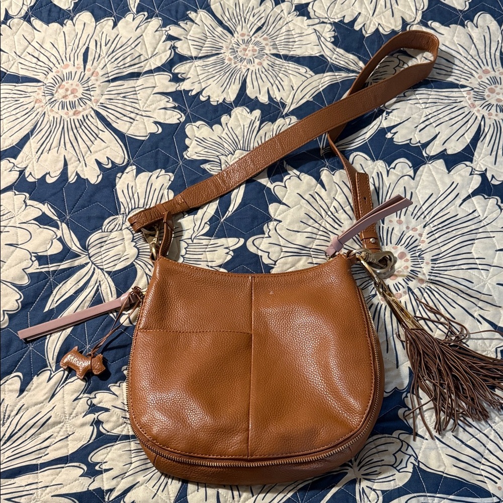 RADLEY LONDON Tan Leather Crossbody Bag - Picture 2 of 5